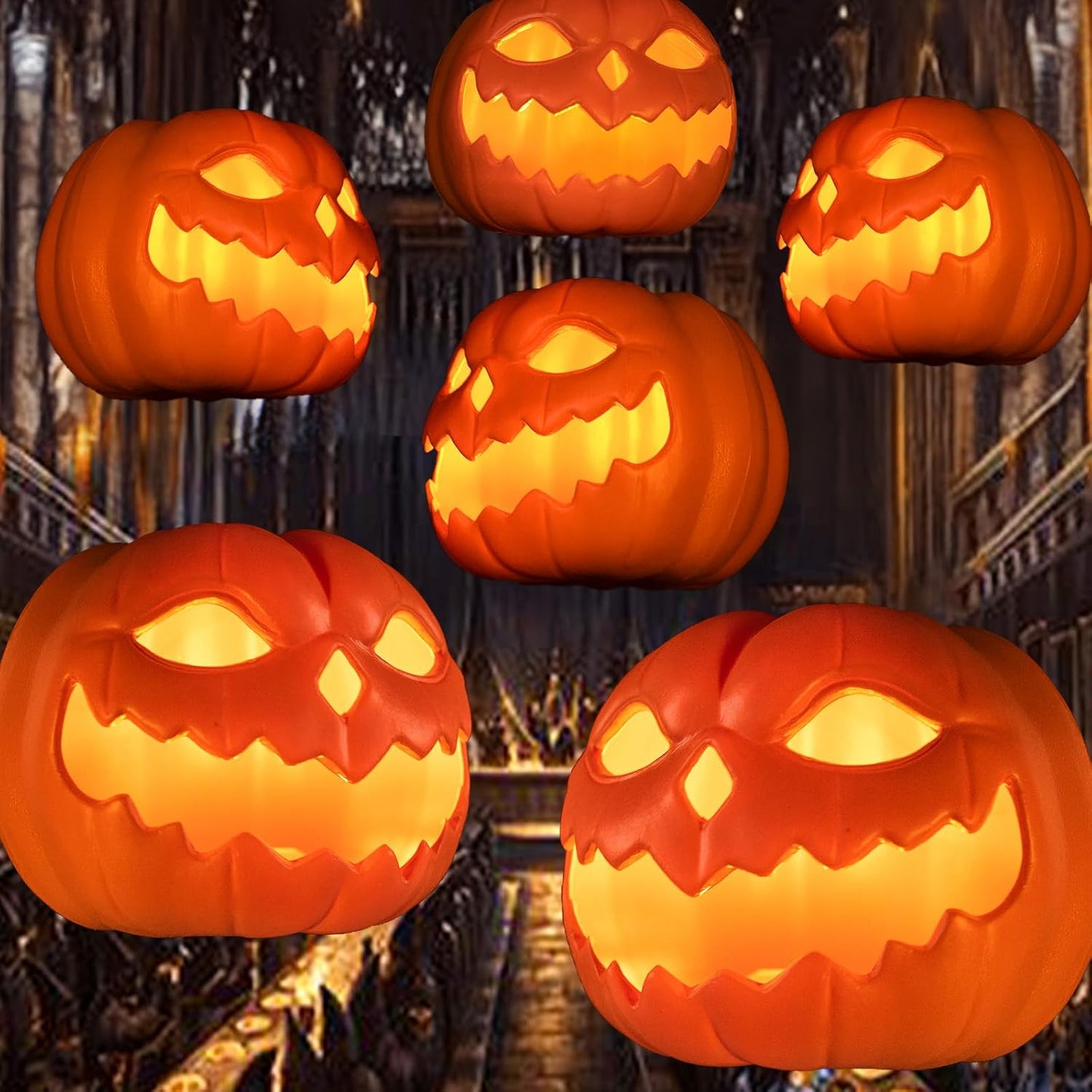 Floating Pumpkins