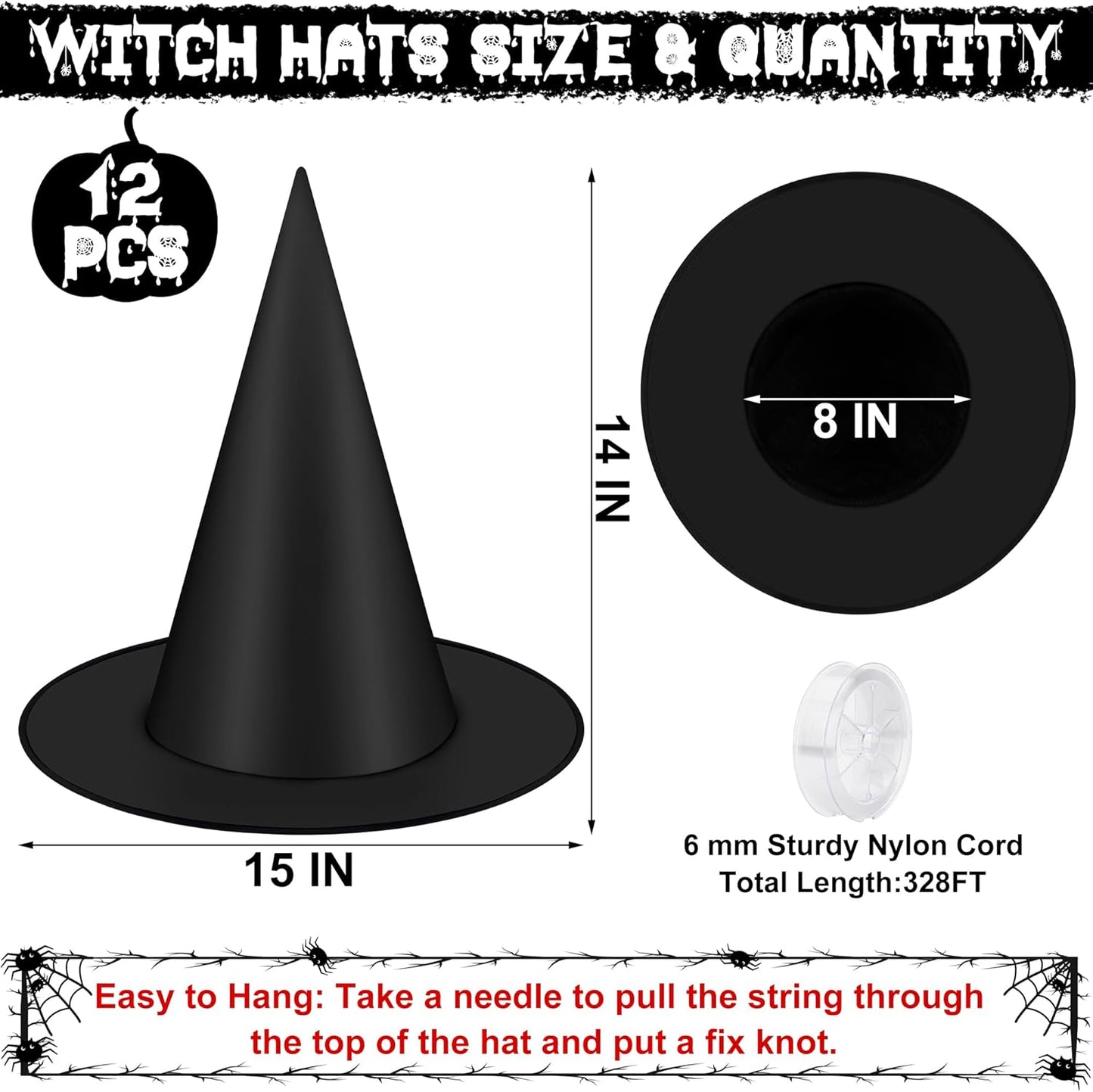 Floating Witch Hats