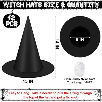 Floating Witch Hats