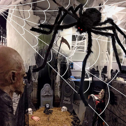 Giant Fake Halloween Spider