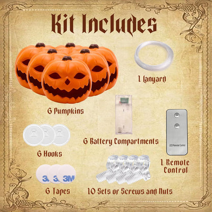 Floating Pumpkins