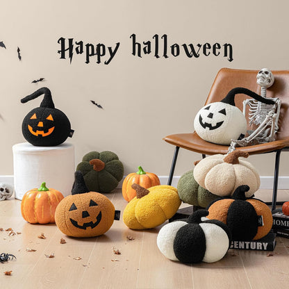 Pumpkin Pillow Black