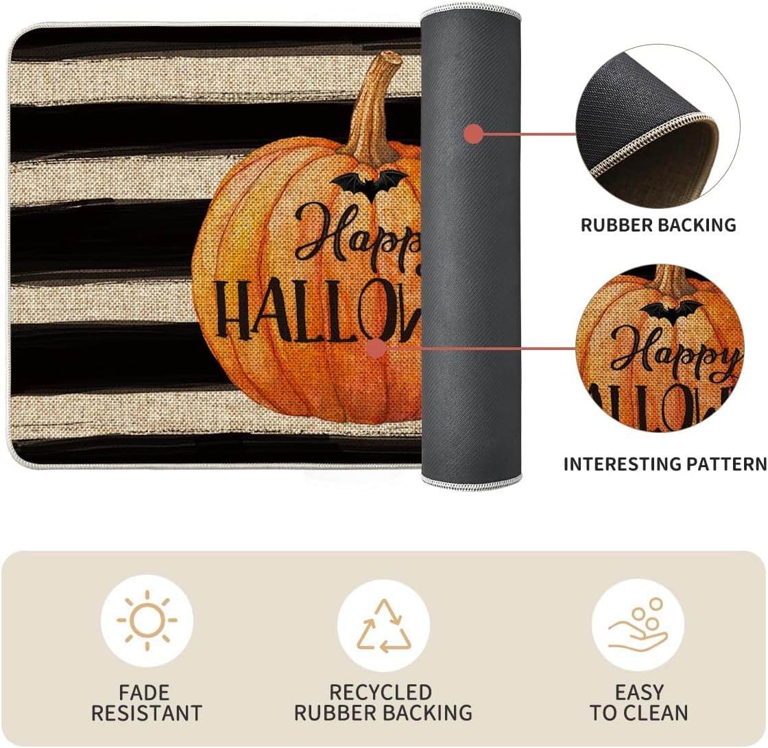 Pumpkin Floor Mat
