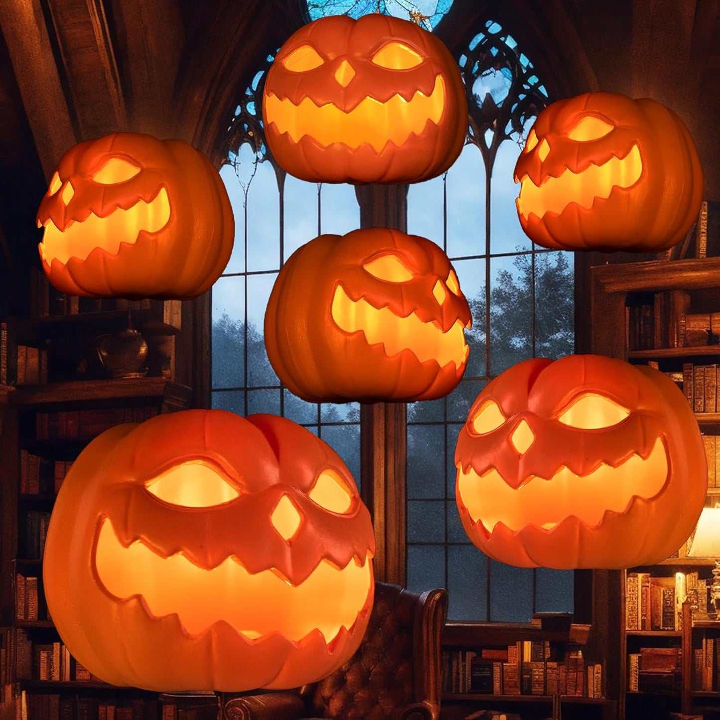 Floating Pumpkins