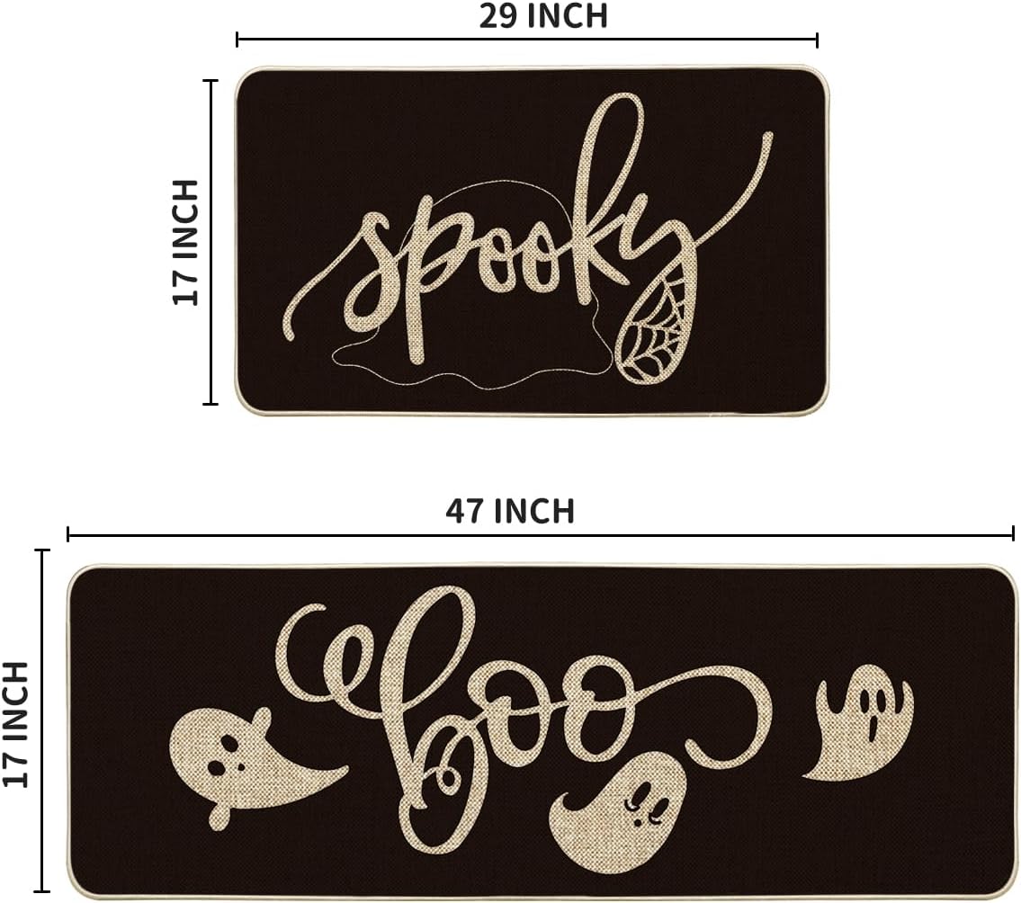 Spooky Boo Floor Mat